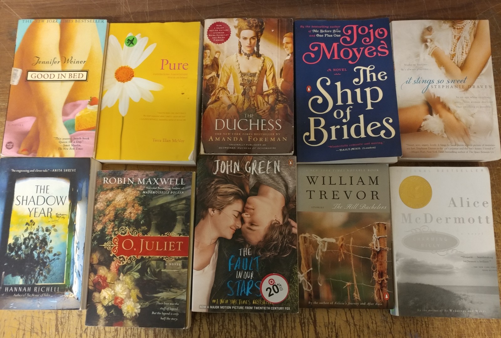 Lot of 5-LBS Large Trade Literature Fiction Paperback BestSeller RANDOM Books