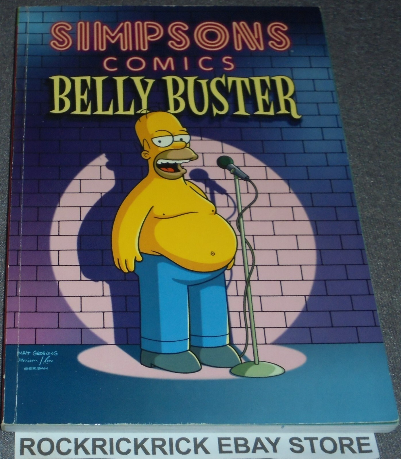 SIMPSONS COMICS BELLY BUSTER (174 PAGES) 2010 BONGO COMICS GROUP