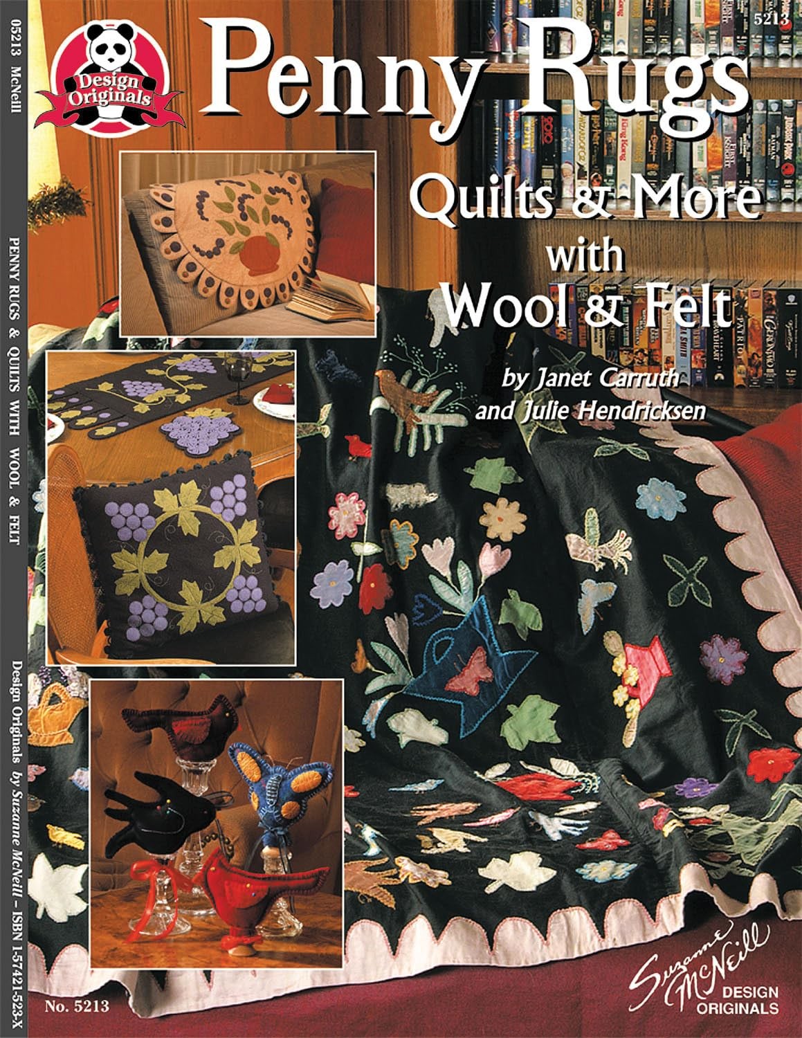#5213 Penny Rugs Quilts & More with Wool & Felt