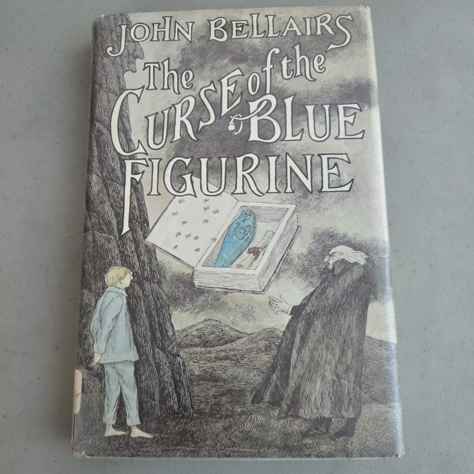 Reserved Listing: Rythomp77 Curse of the Blue Figurine HCDJ Exlib
