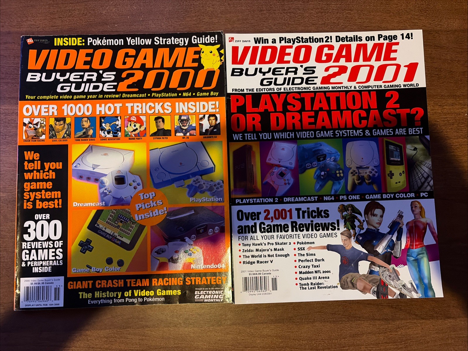 2000 & 2001 VIDEO GAME BUYER’S GUIDE – From Electronic Gaming Monthly