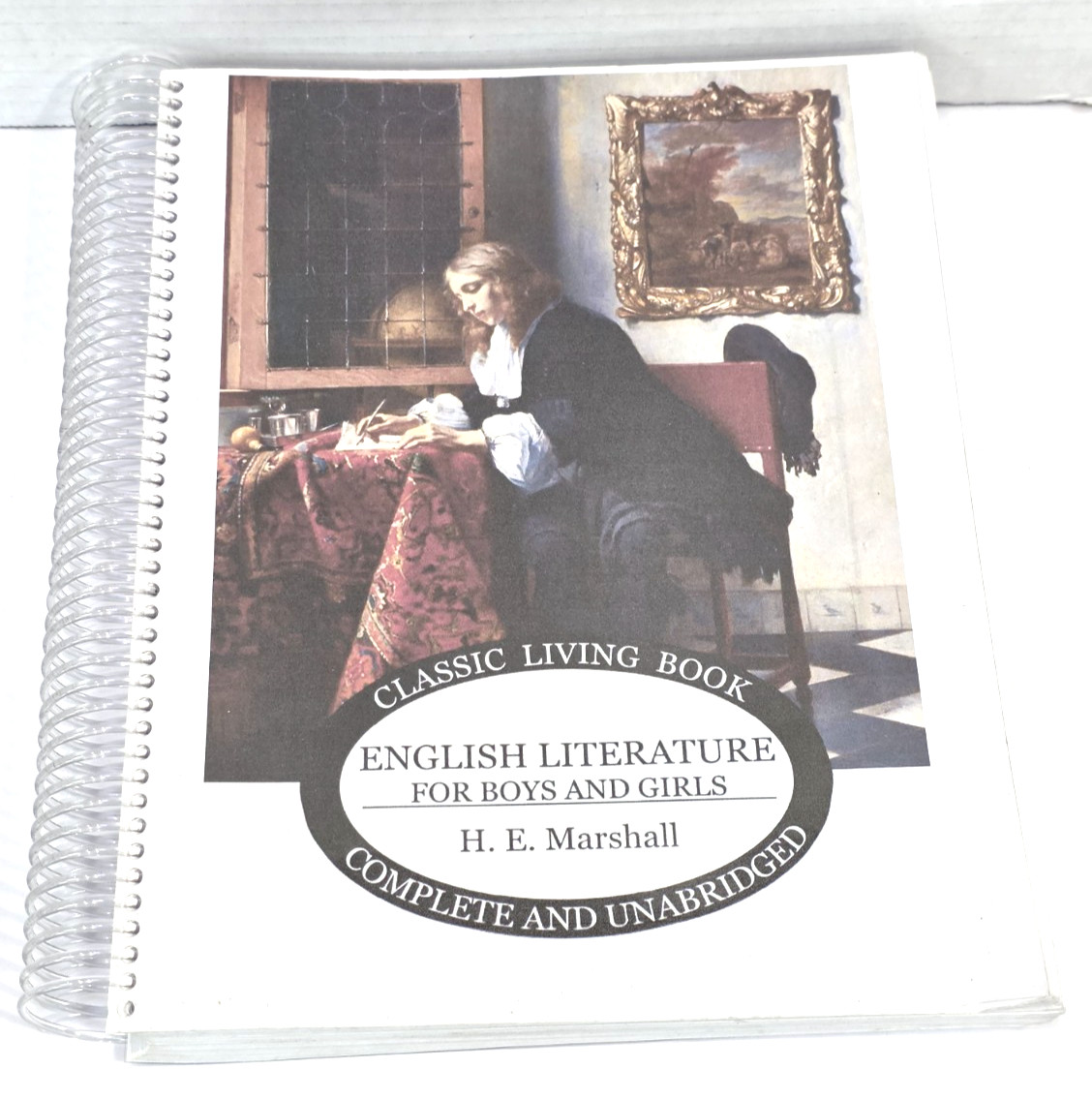 English Literature for Boys & Girls H.E. Marshall Classic Living SPIRAL BOUND