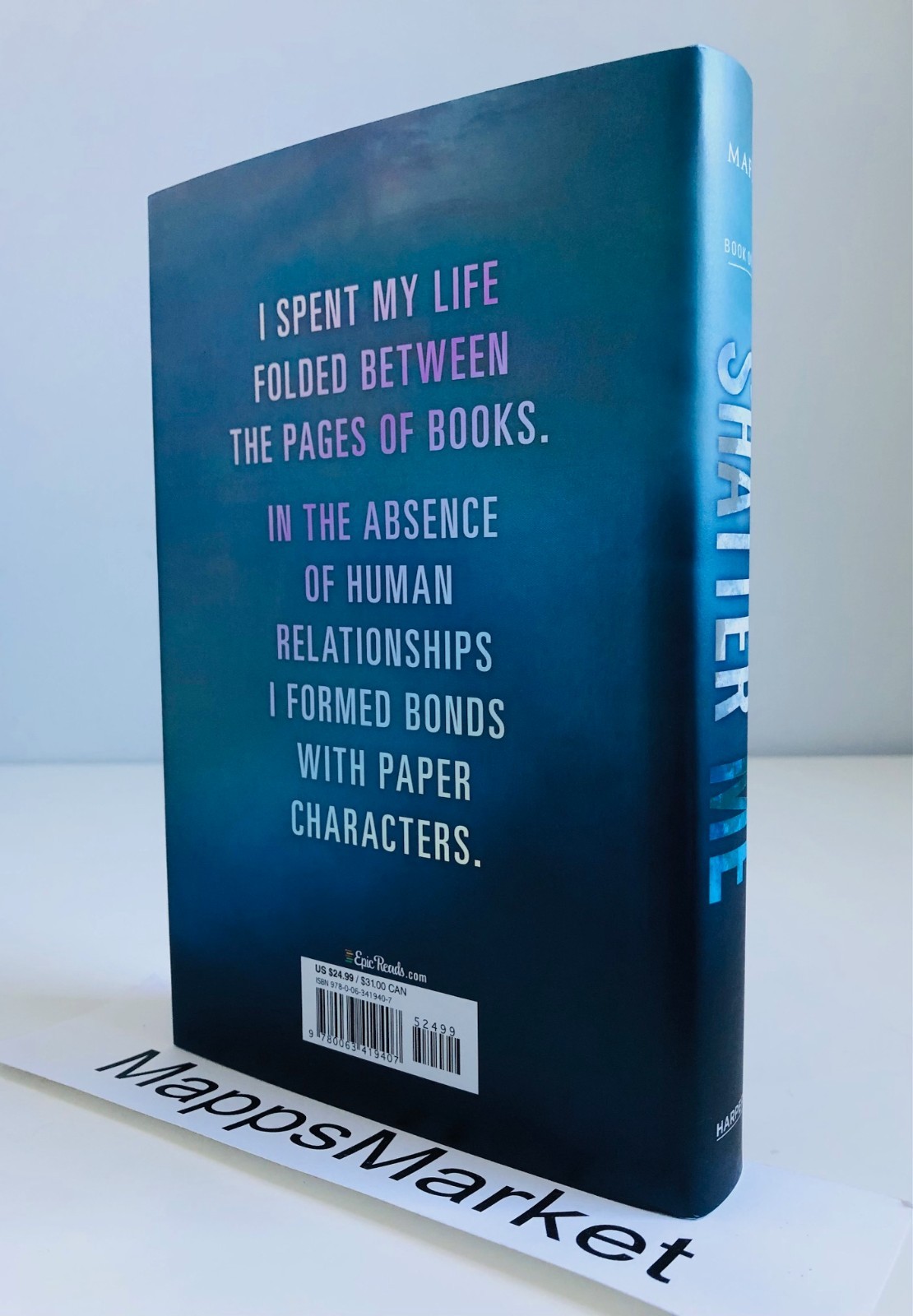 SIGNED Shatter Me Tahereh Mafi COLLECTOR’S DELUXE LIMITED EDITION HC ~ Stenciled