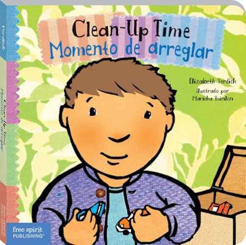 Clean-Up Time / Momento de – Board book, by Verdick Elizabeth – Very Good