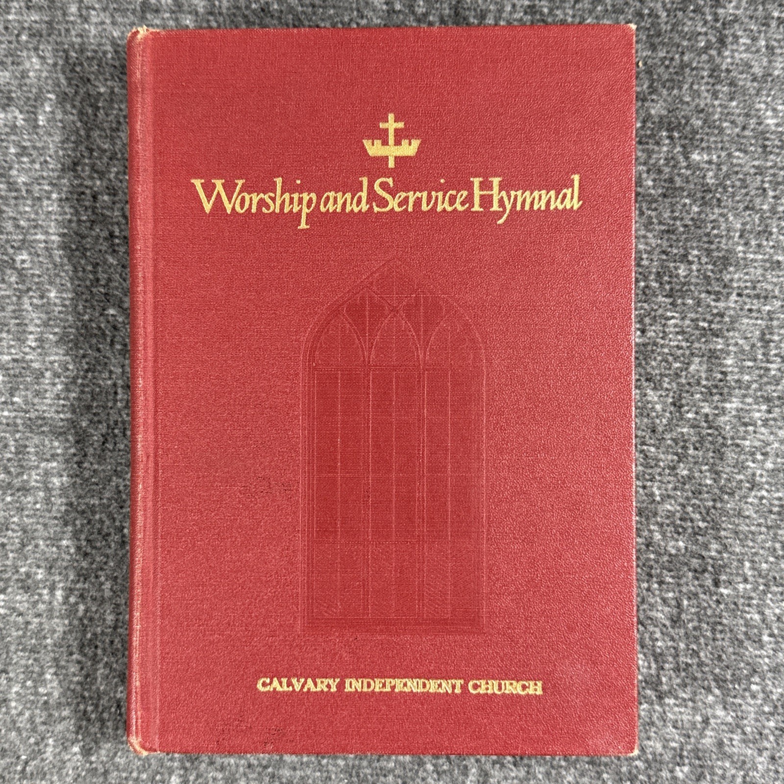 Worship and Service Hymnal 1969 Hope Publishing Vintage Hardcover RARE 512 Pages