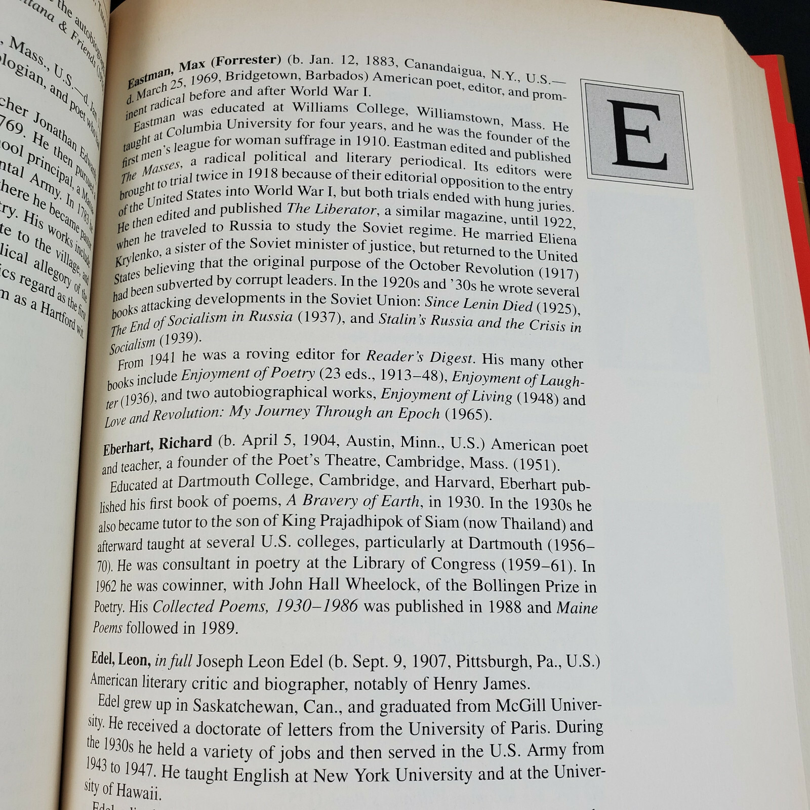 Webster’s Dictionary of American Authors HB 528 pages 2500+ entries