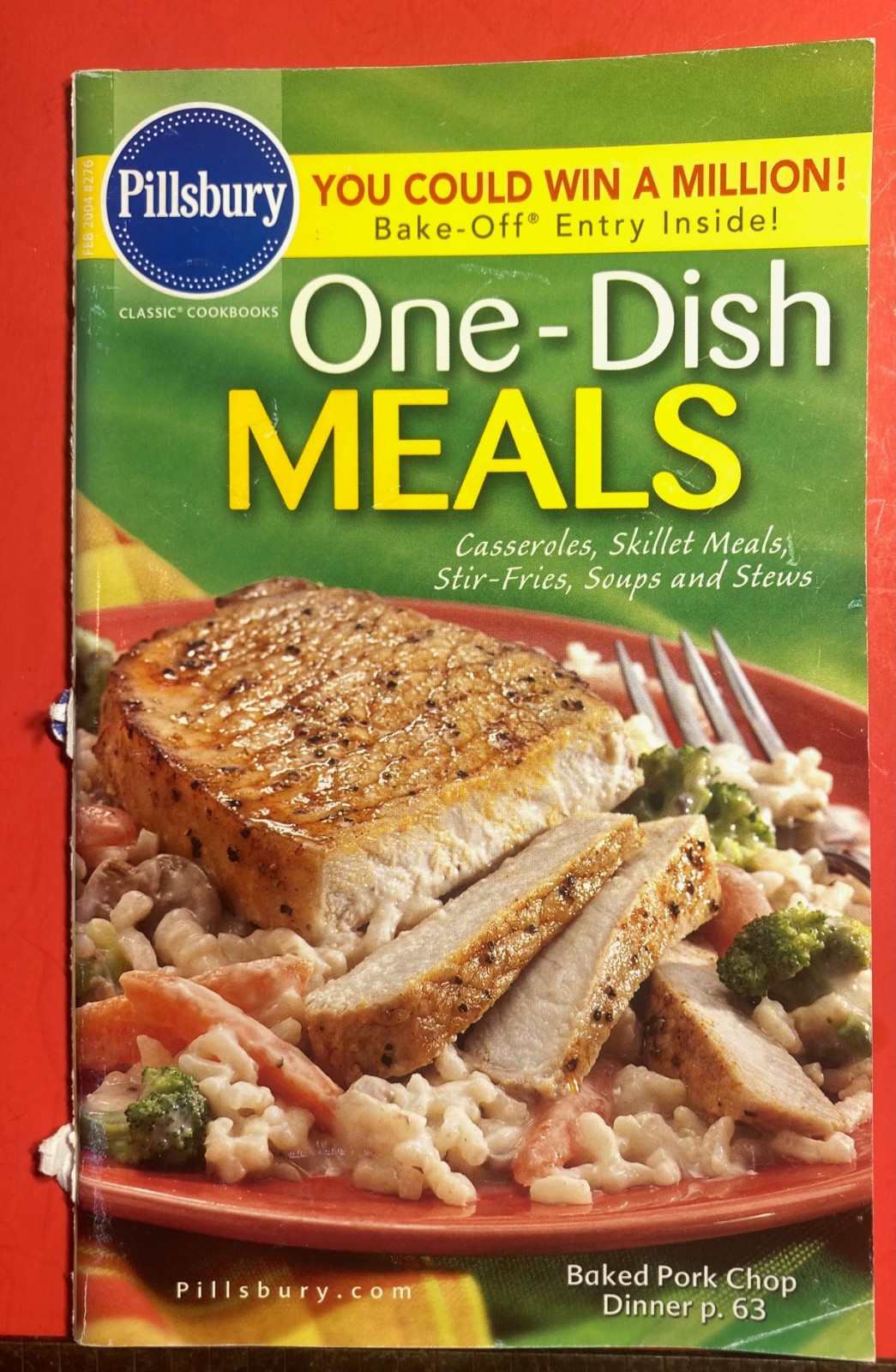 PILLSBURY ONE DISH MEALS RECIPES COOKBOOK 96 PAGES
