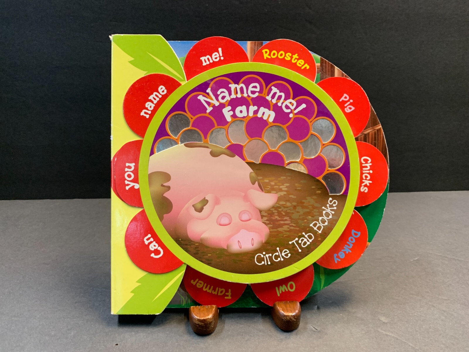 Name Me! Farm by Colleen Fitzgerald Circle Tab Books Board Book