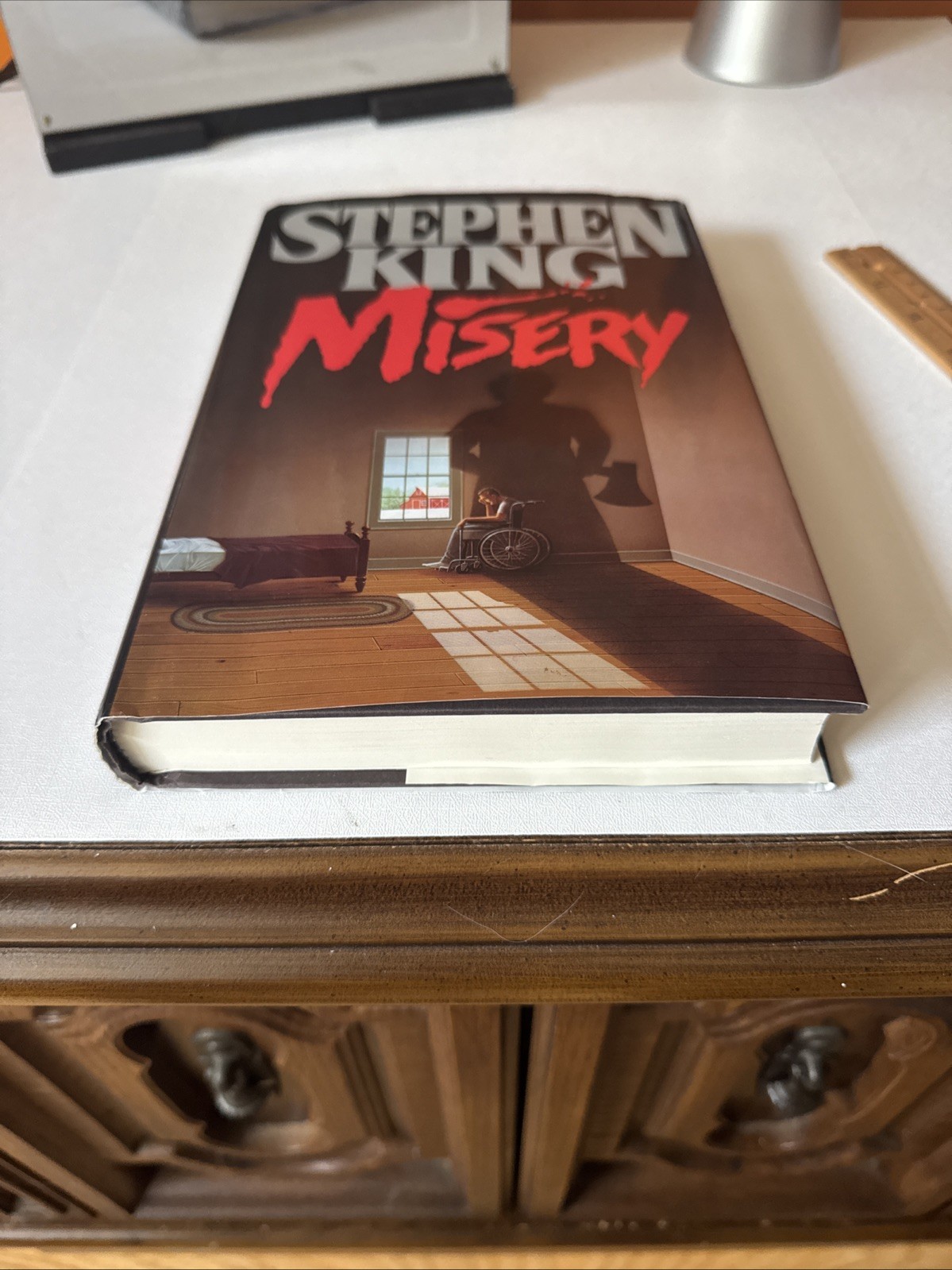 First Edition – Misery by Stephen King (1987, Hardcover) Dust Jacket