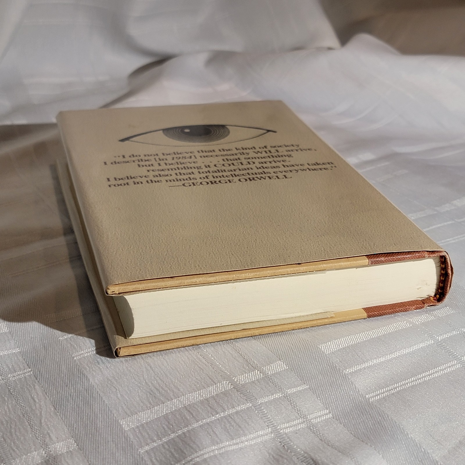 1984 by George Orwell (1977 Hardcover) RARE Harcourt Brace HBJ, Collectible, VG